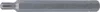 BGS technic RIBE bit M7, hossza: 100mm (BGS 4772)