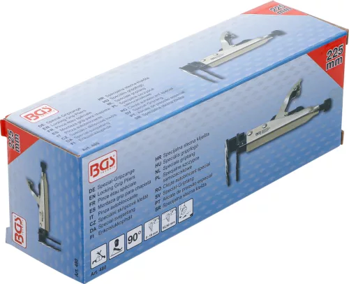 BGS technic Gripp fogó speciális 195mm, gyors kioldó gomb (BGS 480)