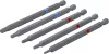 BGS DIY Behajtófej készlet | Külső hatszögletű behajtófej 6,3 mm (1/4") | Belső hatszögletű, T-profil (Torx) | 110 mm hosszú | 5 darabos (4836)