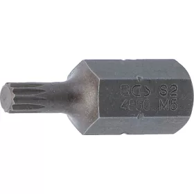   BGS technic Bordázott bitfej M5, 3/8" hossza: 30mm (BGS 4850)