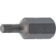 BGS technic Bordázott bitfej M5, 3/8" hossza: 30mm (BGS 4850)