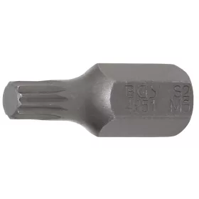   BGS technic Bordázott bitfej M6, 3/8" hossza: 30mm (BGS 4851)