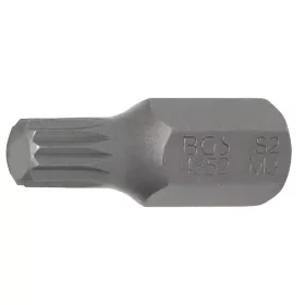   BGS technic Bordázott bitfej M8, 3/8" hossza: 30mm (BGS 4852)