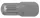 BGS technic Bordázott bitfej M10, 3/8" hossza: 30mm (BGS 4853)