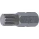 BGS technic Bordázott bitfej M10, 3/8" hossza: 30mm (BGS 4853)