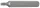 BGS technic Bordázott bitfej M5, 3/8" hossza: 75mm (BGS 4859)