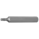 BGS technic Bordázott bitfej M5, 3/8" hossza: 75mm (BGS 4859)