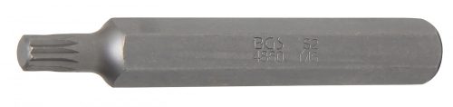 BGS technic Bordázott bitfej M6, 3/8" hossza: 75mm (BGS 4860)