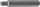 BGS technic Bordázott bitfej M8, 3/8" hossza: 75mm (BGS 4861)