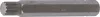 BGS technic Bordázott bitfej M10, 3/8" hossza: 75mm (BGS 4862)