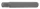 BGS technic Bordázott bitfej M10, 3/8" hossza: 75mm (BGS 4862)