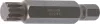 BGS technic Bordázott bitfej M14, 3/8" hossza: 75mm (BGS 4864)