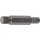 BGS technic Bordázott bitfej M14, 3/8" hossza: 75mm (BGS 4864)