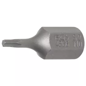   BGS technic Bitfej, nem fúrt T10 3/8" hossza: 30mm (BGS 4866)