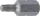 BGS technic Bitfej, nem fúrt T27 3/8" hossza: 30mm (BGS 4867)