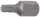 BGS technic Bitfej, nem fúrt T30 3/8" hossza: 30mm (BGS 4871)