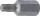 BGS technic Bitfej, nem fúrt T30 3/8" hossza: 30mm (BGS 4871)