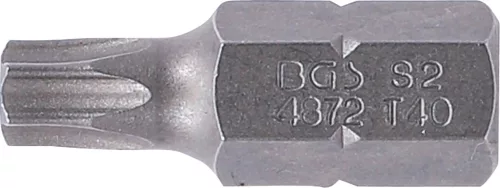 BGS technic Bitfej, nem fúrt T40 3/8" hossza: 30mm (BGS 4872)
