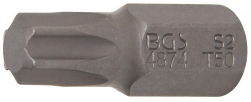 BGS technic Bitfej, nem fúrt T50 3/8" hossza: 30mm (BGS 4874)