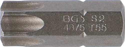 BGS technic Bit, nem fúrt, T55, 3/8", hossza: 30mm (BGS 4875)