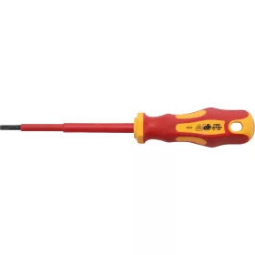   BGS technic Szigetelt VDE lapos csavarhúzó, 4x100 mm (BGS 4924)