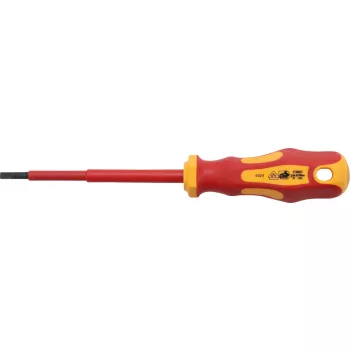   BGS technic Szigetelt VDE lapos csavarhúzó, 4x100 mm (BGS 4924)