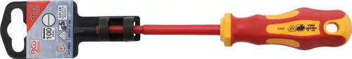 BGS technic Szigetelt VDE lapos csavarhúzó, 4x100 mm (BGS 4924)