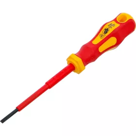   BGS technic Szigetelt VDE lapos csavarhúzó, 3x75 mm (BGS 4925)