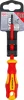 BGS technic Szigetelt VDE lapos csavarhúzó, 3x75 mm (BGS 4925)