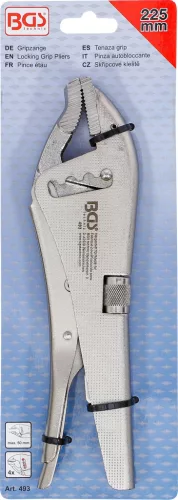 BGS technic Gripp fogó, 3 irányban állítható 225mm (BGS 493)