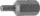 BGS technic Imbusz fej, 4mm, 3/8" hossza: 30mm (BGS 4950)