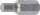 BGS technic Imbusz fej, 6mm, 3/8" hossza: 30mm (BGS 4952)