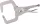 BGS technic Hegesztési fogó C-alakú 280mm (BGS 496)