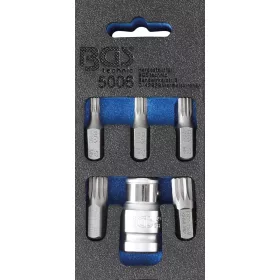   BGS technic 6 részes Spline típusú bitfej készlet (BGS 5006)