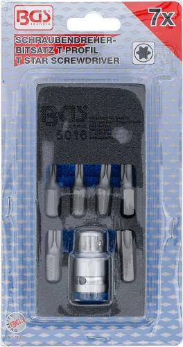 BGS technic 6 részes Torx bitfej készlet (BGS 5016)