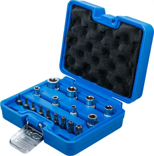 BGS technic 17 részes Torx bit és dugókulcs készlet (BGS 5023)