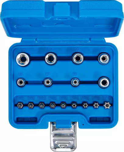BGS technic 17 részes Torx bit és dugókulcs készlet (BGS 5023)