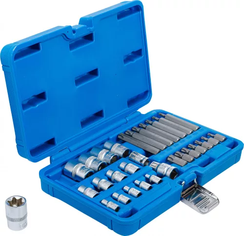 BGS technic 30 részes Torx bit és dugókulcs készlet (BGS 5025)