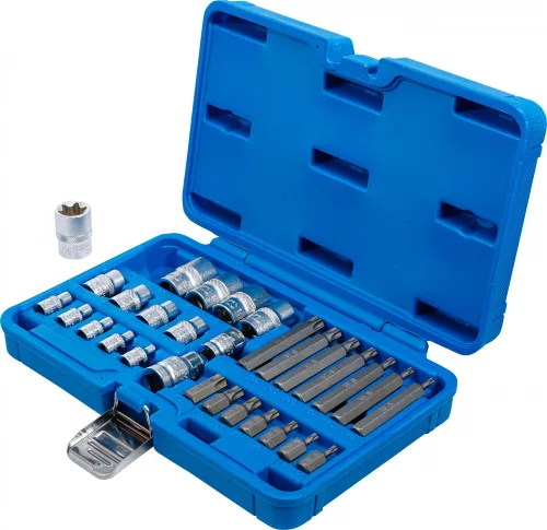 BGS technic 30 részes Torx bit és dugókulcs készlet (BGS 5025)