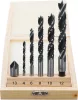 BGS technic 6 részes fafúró és süllyesztő készlet, 4-12 mm (BGS 50401)