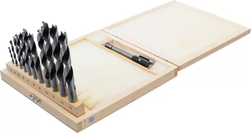 BGS technic 13 részes központosító bit + fafúró készlet (BGS 50403)