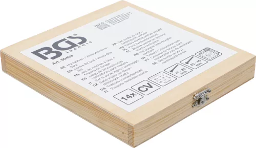 BGS technic 13 részes központosító bit + fafúró készlet (BGS 50403)