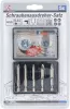 BGS DIY 5 részes csavar eltávolító készlet, PH és PZ csillag csavarokhoz | 1/4" (BGS 50410)