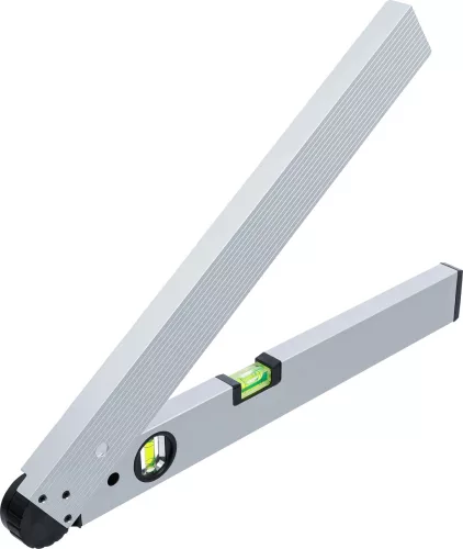 BGS technic Digitális LCD szögmérő vízmértékkel, 450 mm (BGS 50440)