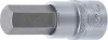 BGS technic 1/2" Imbusz bitfej, 17 mm (BGS 5052-17)