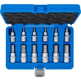   BGS technic Imbusz dugókulcs készlet 1/2" meghajtással, 5–22 mm, 12 részes (BGS 5052)