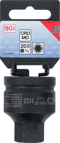 BGS technic 3/4" Imbusz bitfej, 22 mm (BGS 5054-22)
