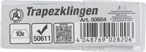 BGS DIY 10 darab trapéz penge a BGS 50603 késhez (BGS 50604)
