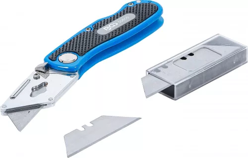 BGS technic Trapéz pengés összecsukható kés, 145 mm (BGS 50605)