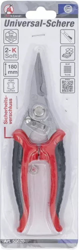 BGS DIY Univerzális olló, rozsdamentes acél, 180 mm (BGS 50620)